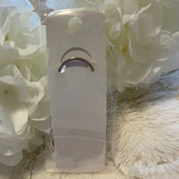 Mint Pave Turquoise Crystal Gold Key Chain - Picture 2 of 4